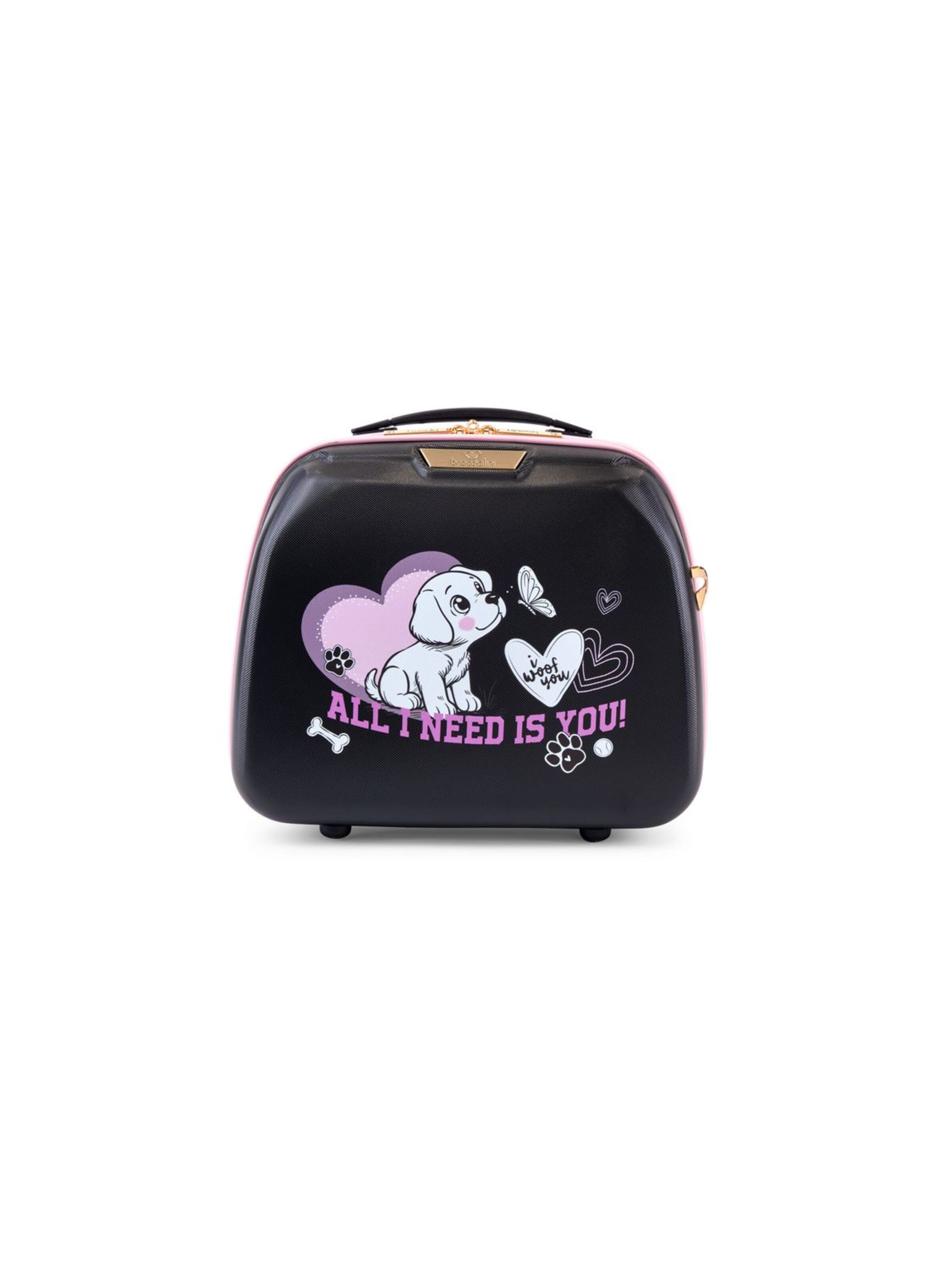 Trousse de maquillage 'Allround' Braccialini en noir : devant