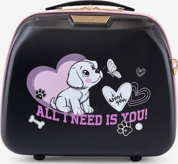 Trousse de maquillage 'Allround' Braccialini en noir : devant