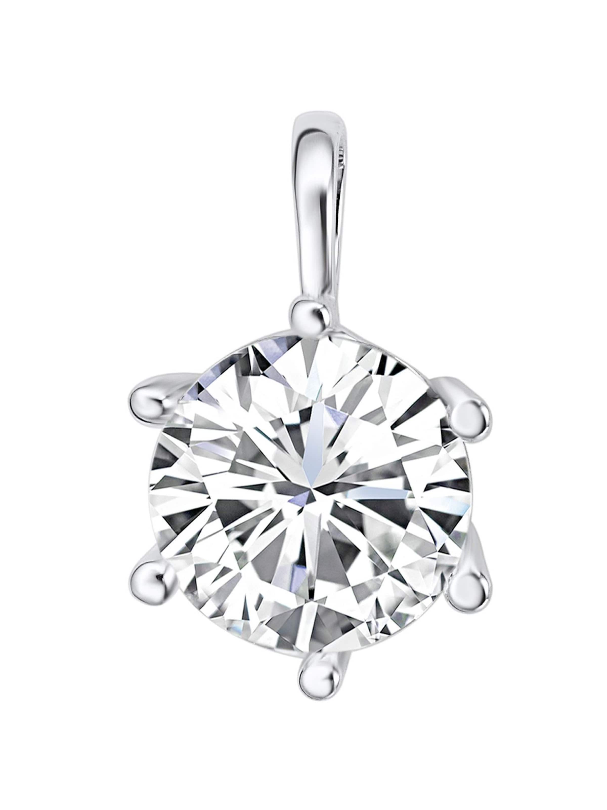Rafaela Donata Pendant in Silver: front