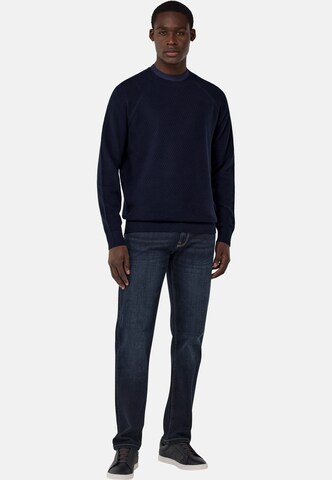Pull-over Boggi Milano en bleu