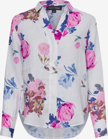 Franco Callegari Bluse ' ' in Weiß: Vorderseite