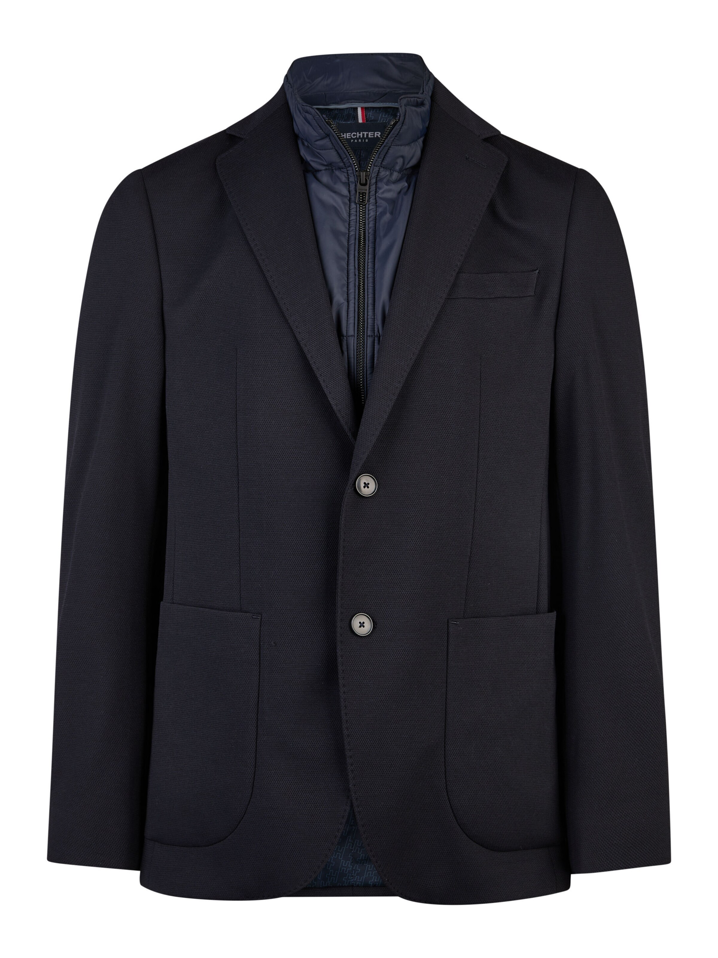 HECHTER PARIS Regular Fit Sakko in Blau: Vorderseite