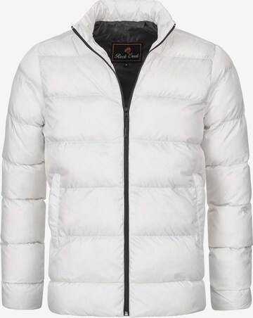 Rock Creek Between-Season Jacket in White: front