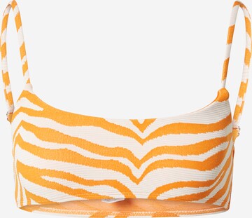 BeckSöndergaard Bustier Bikinioverdel 'Zecora Ezra' i orange: forside