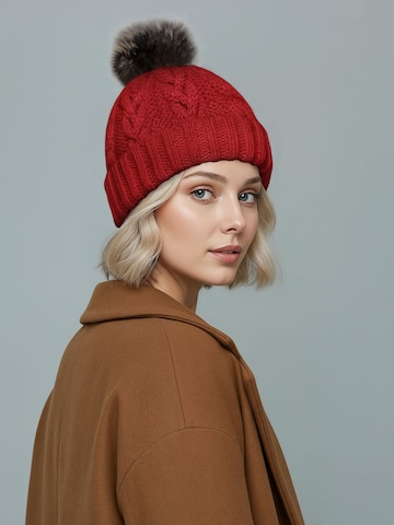 Neverless Beanie 'Jule' in Red