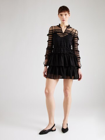 Twinset - Vestido en negro: frente