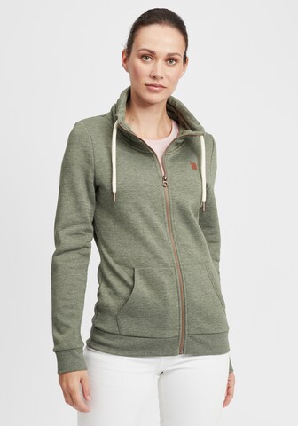 Oxmo Sweatjacke 'Vicky' in Grün: predná strana