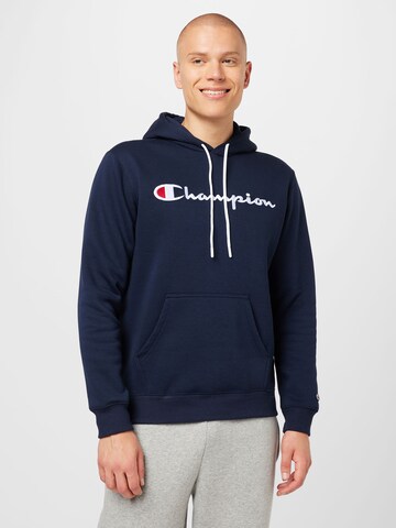 Champion Authentic Athletic Apparel Mikina 'Classic' – modrá: přední strana