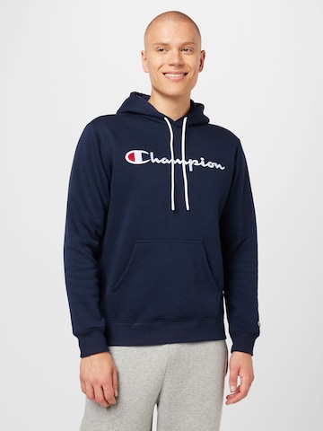 Champion Authentic Athletic Apparel Sweatshirt 'Classic' in Blauw: voorkant