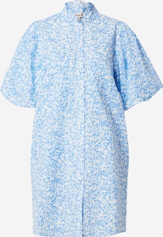 A-VIEW Shirt Dress 'Tiffany' in Blue: front