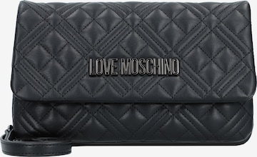 Love Moschino Crossbody Bag 'Quilted' in Black: front