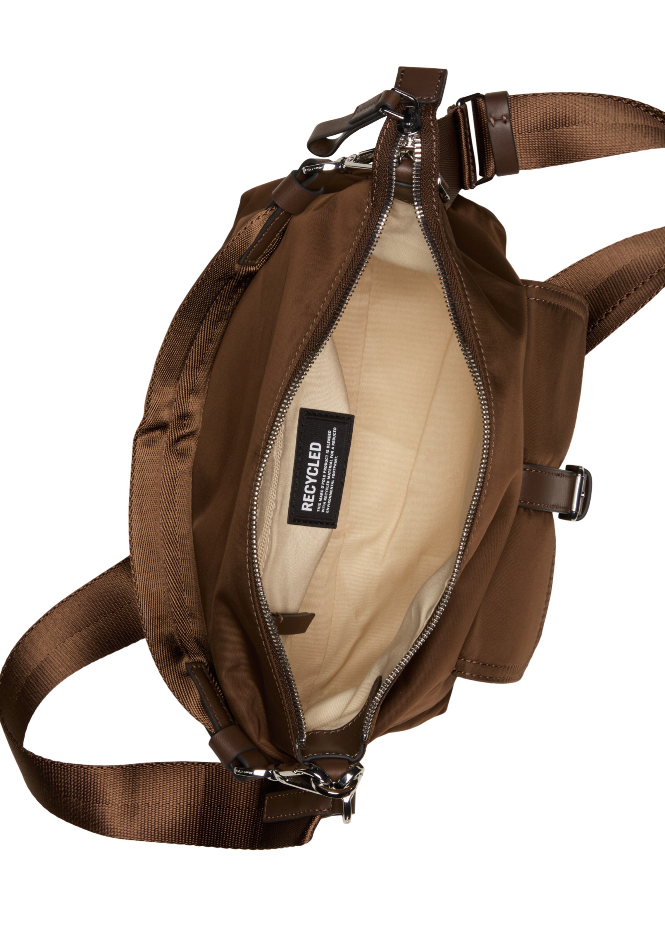 Sac bandoulière 'Caren' Marc O'Polo en marron : au dessus