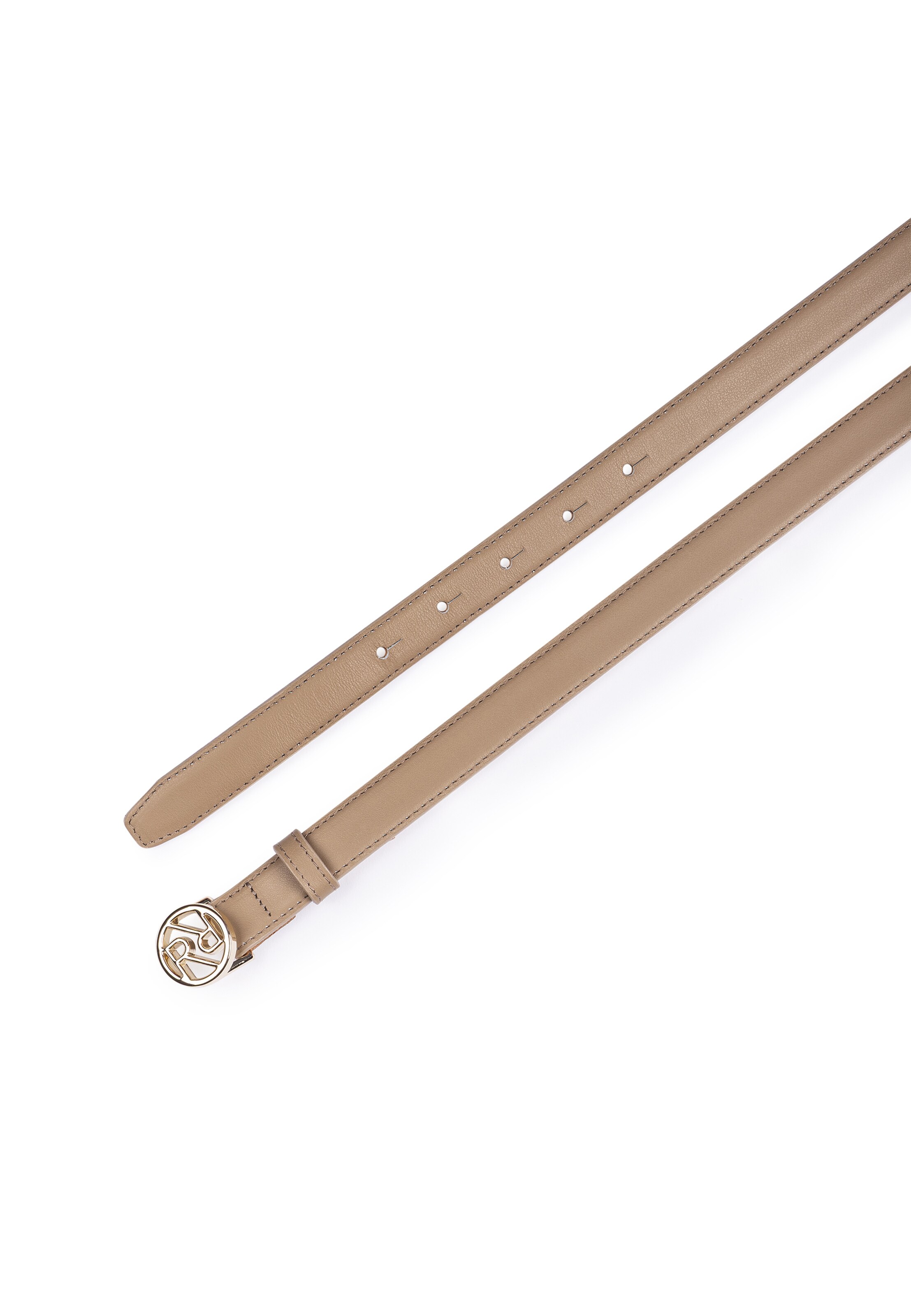 Cintura 'LOGO' di Roeckl in marrone