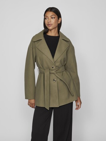 VILA Between-Seasons Coat 'Metil' in Green: front