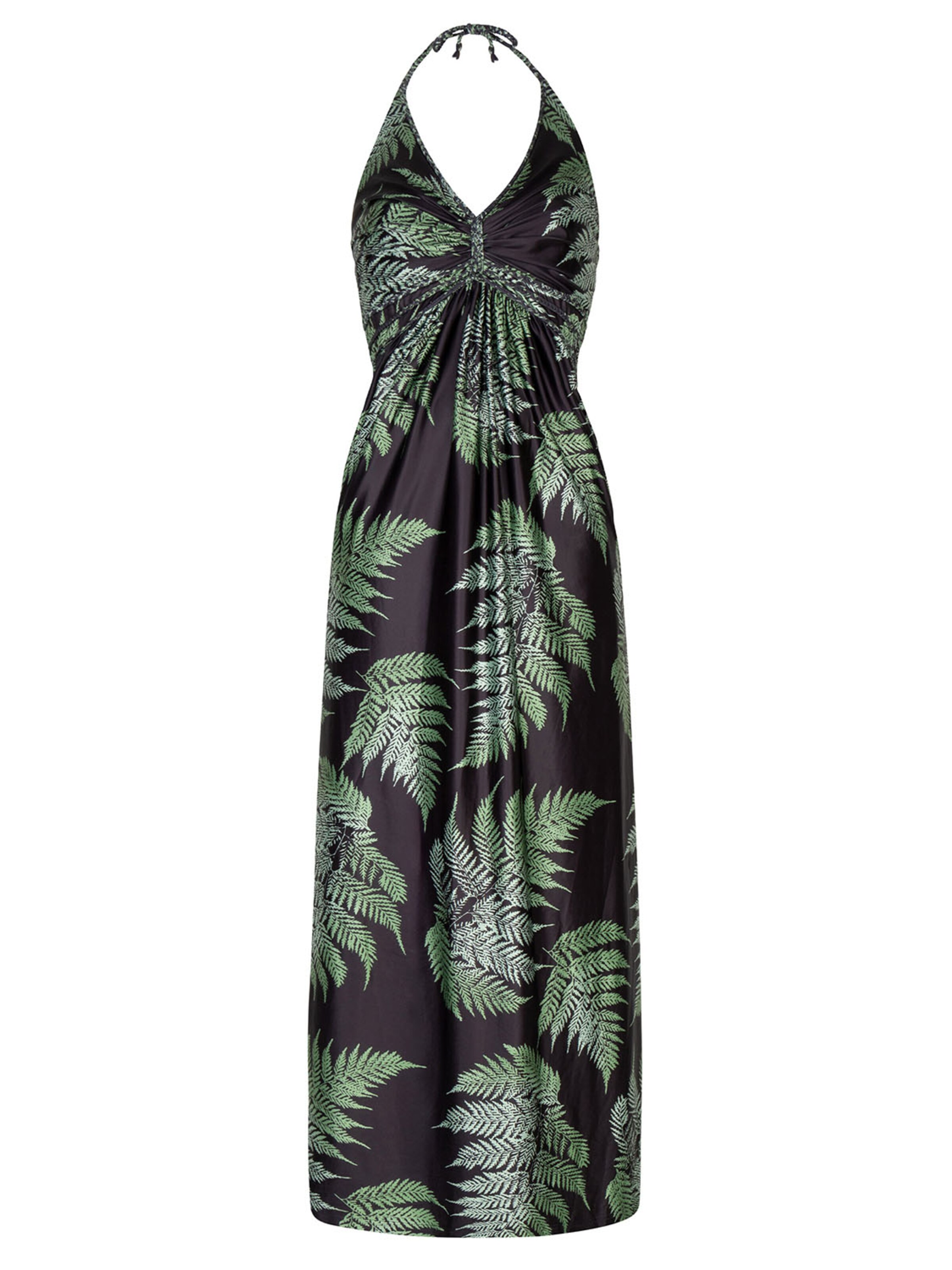 Chic by Lirette Jurk 'Halter dress Boquete' in Zwart: voorkant