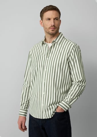 s.Oliver BLACK LABEL Regular fit Overhemd in Groen: voorkant