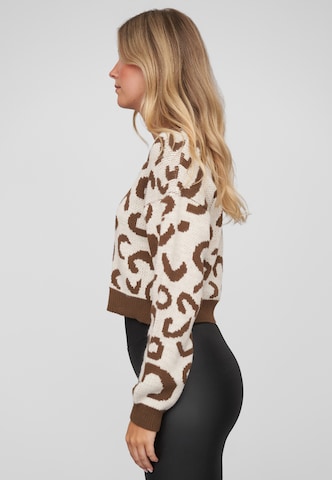 Cloud5ive Strickjacke in Weiß