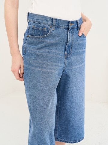 Wide Leg Jean 'DEM' Camomilla Italia en bleu