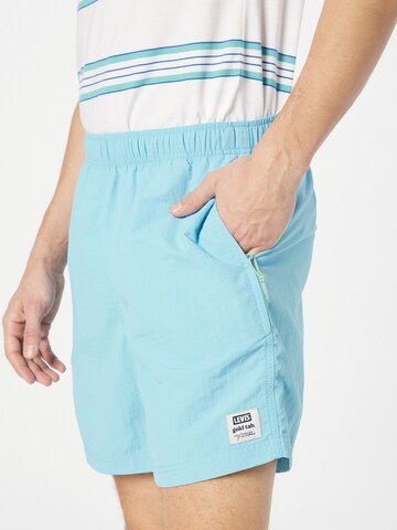 LEVI'S ® Regular Shorts 'Levi's® Gold Tab™ Warm Up Shorts' in Blau