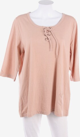 Ulla Popken Top & Shirt in XXXL-4XL in Beige: front