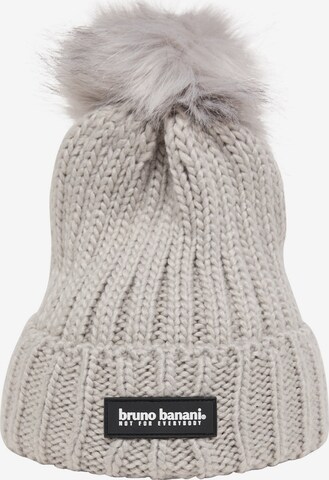 BRUNO BANANI Beanie in Grey: front