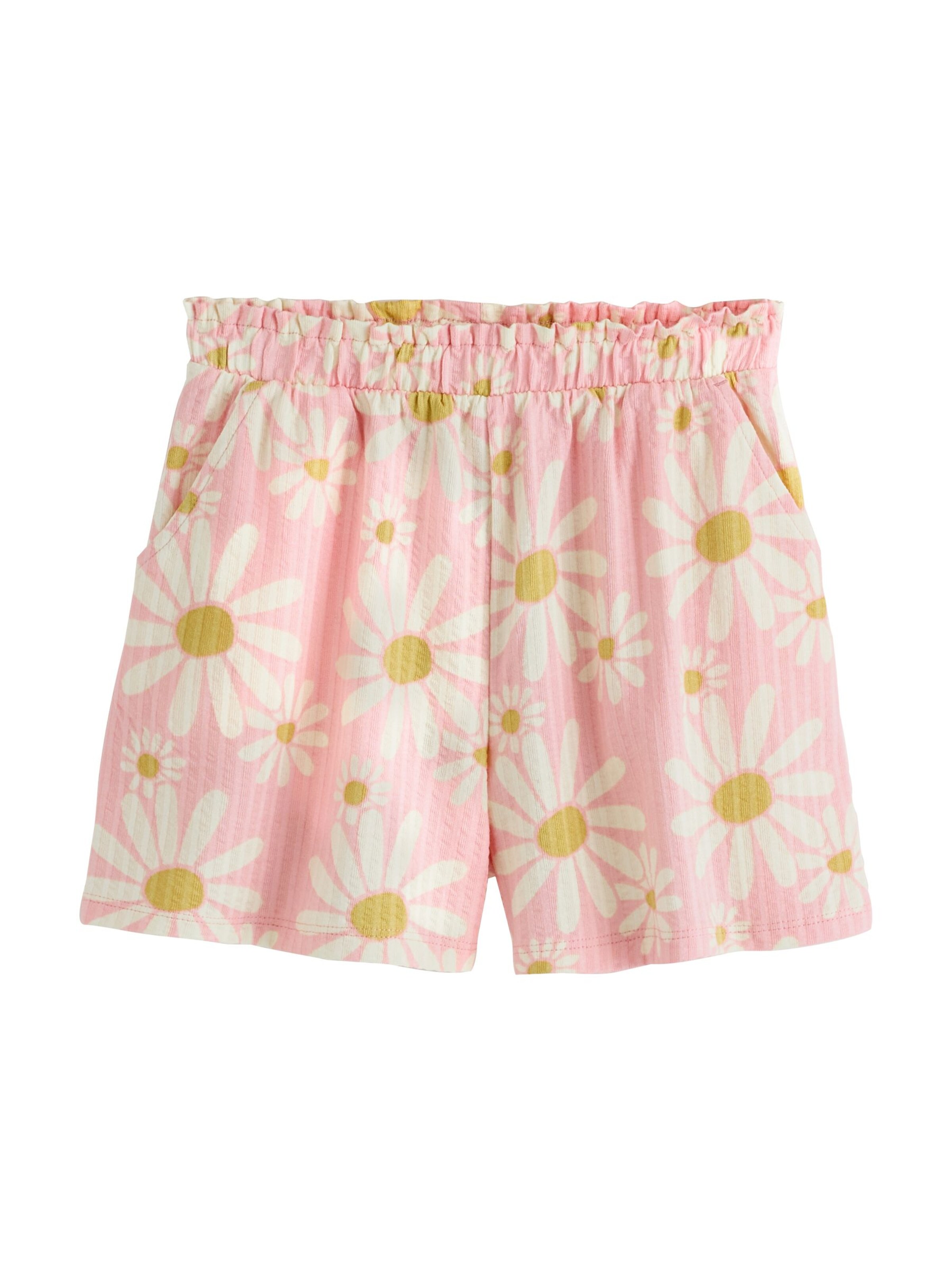 Next Trousers in Pink: front