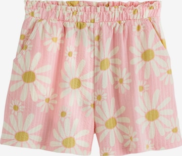 Next Trousers in Pink: front