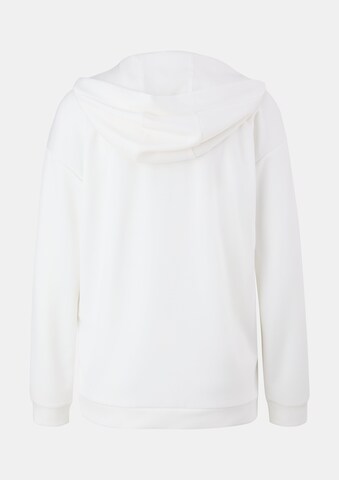 Sweat-shirt COMMA en blanc : derrière