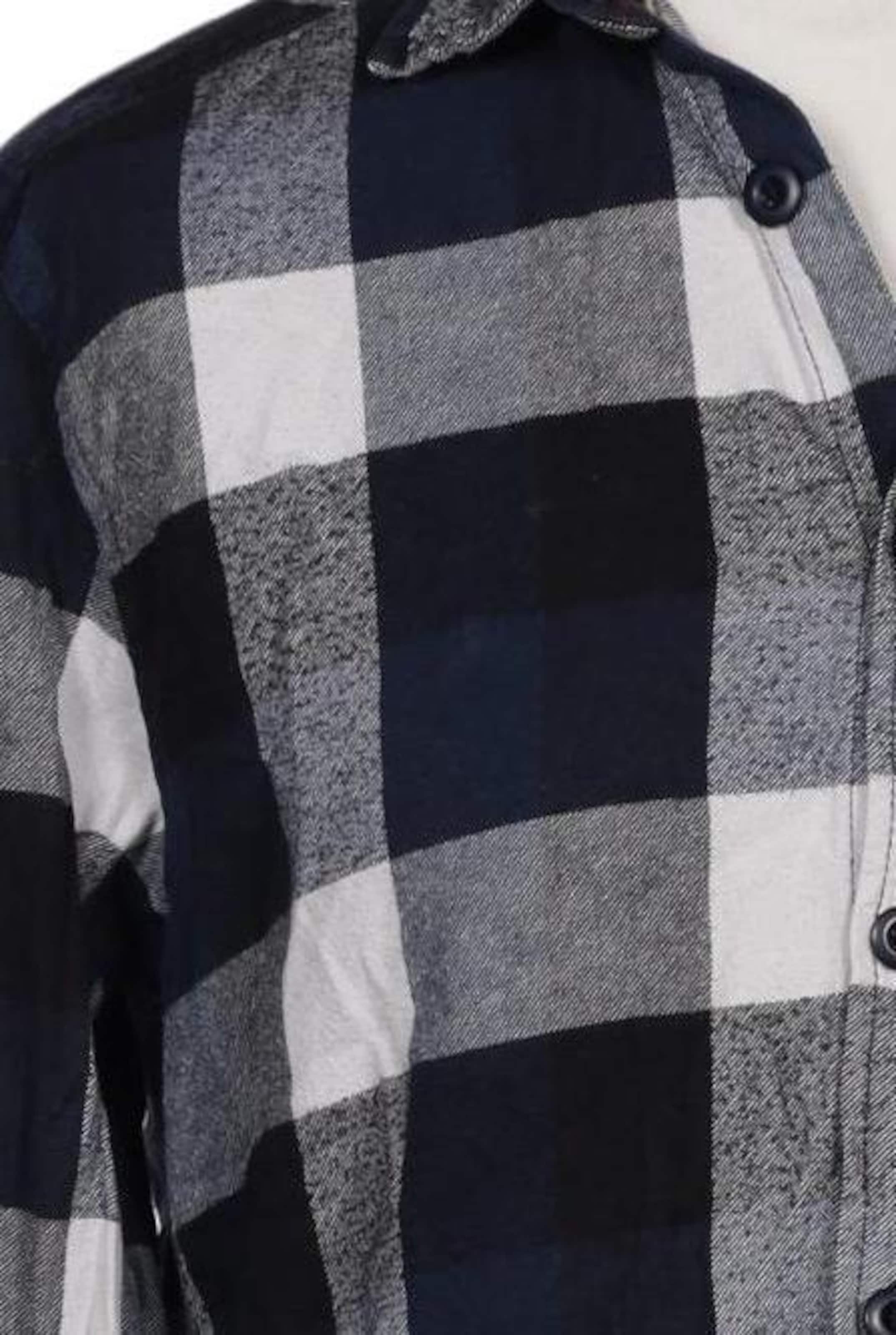 JACK & JONES Button Up Shirt in L in Blue