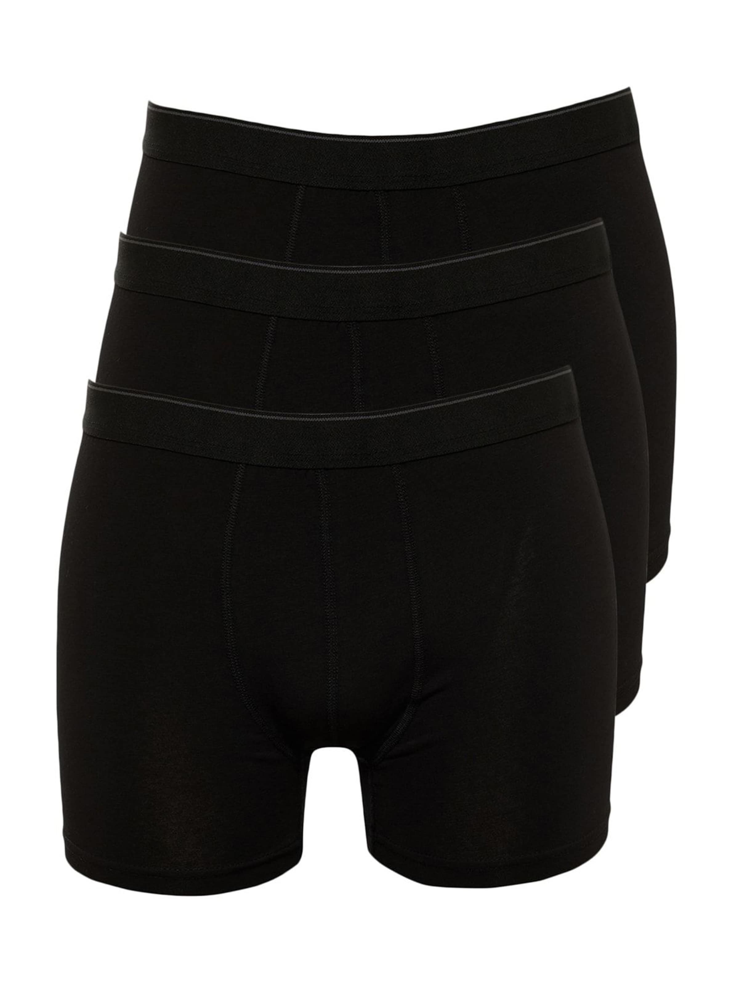 Trendyol Bokseršorti, krāsa - melns, Preces skats