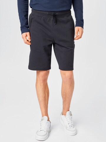 regular Pantaloni sportivi di Superdry in nero: frontale