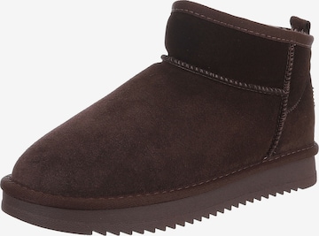Ital-Design Snowboots in Braun: Vorderseite