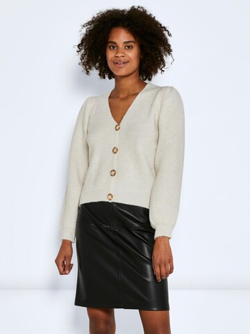 Noisy may Cardigan 'Son' i beige: forside