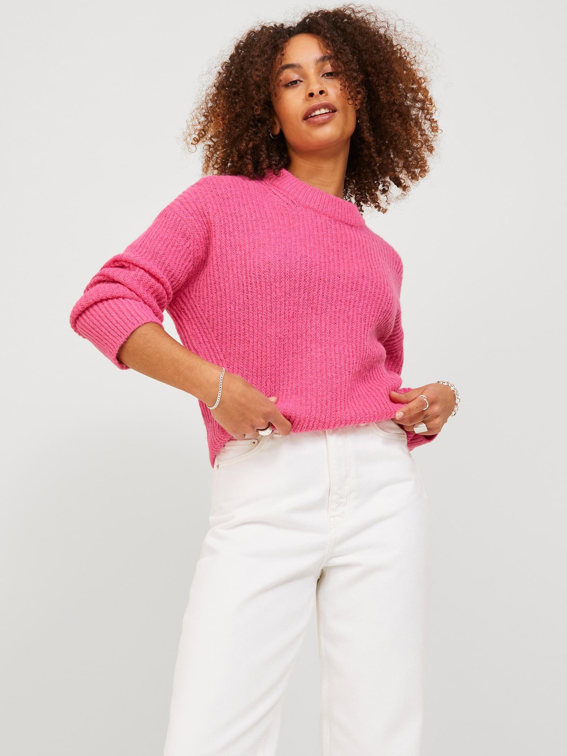 JJXX Sweater 'Ember' in Pink | ABOUT YOU