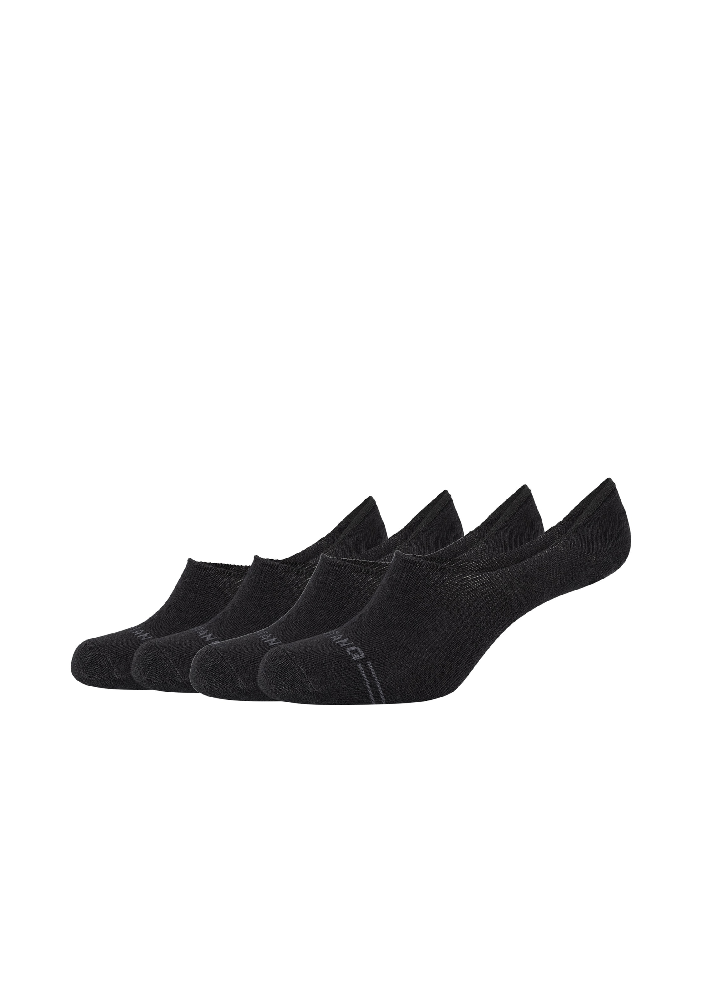 MUSTANG Füßlinge in Schwarz: Vorderseite