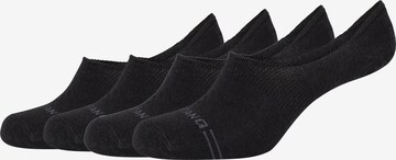 MUSTANG Ankle Socks in Black: front