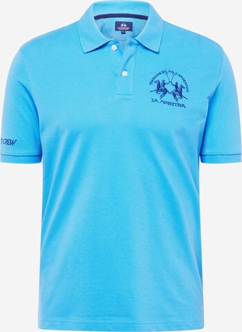 La Martina Shirt in Blue: front