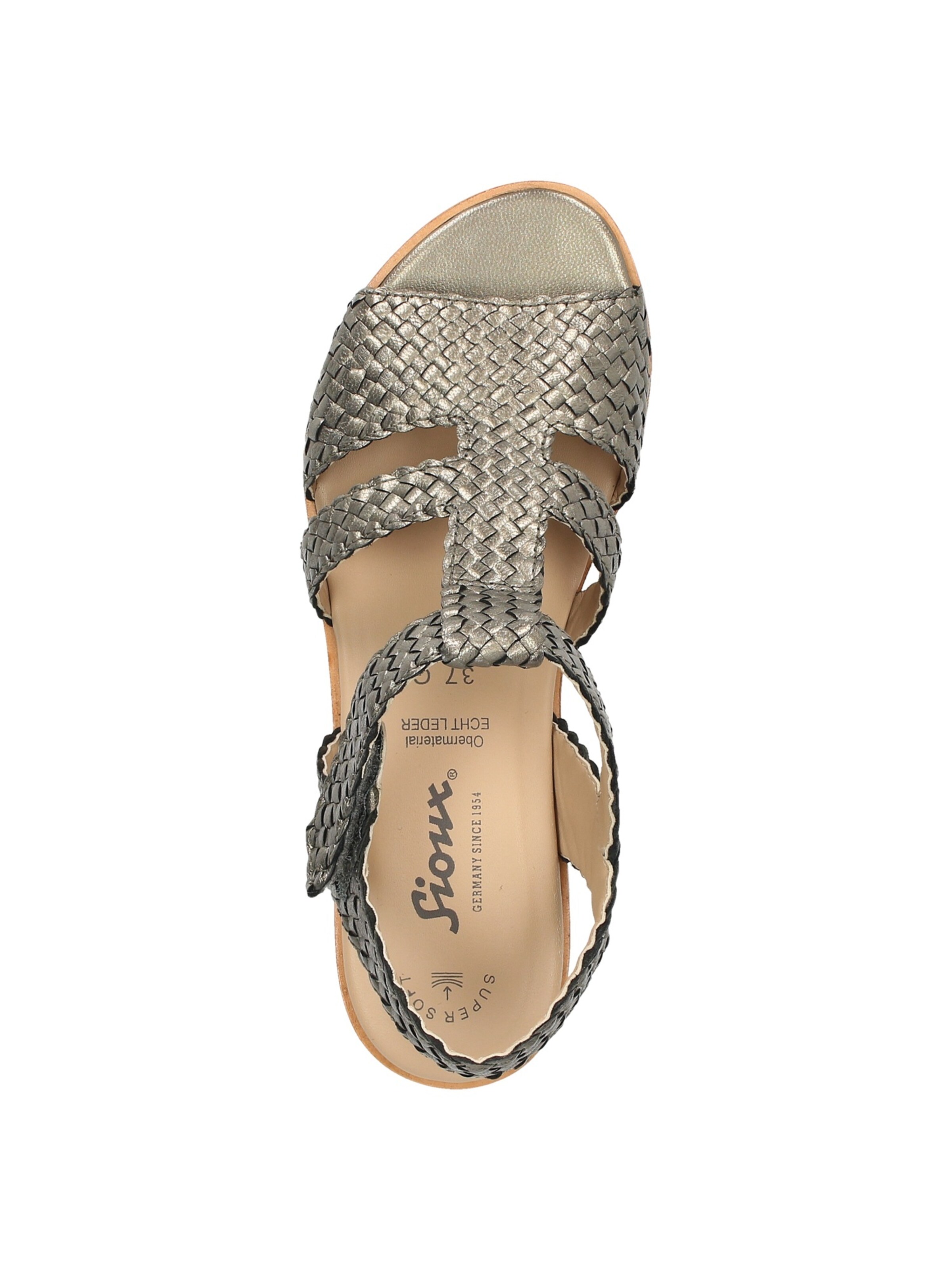 Sandales ' Cosinda' SIOUX en vert