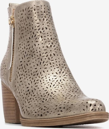 Xti Stiefelette in Gold: Vorderseite