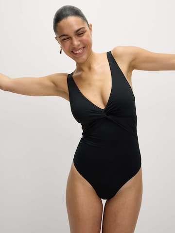 Marks & Spencer Bustier Badpak in Zwart: voorkant