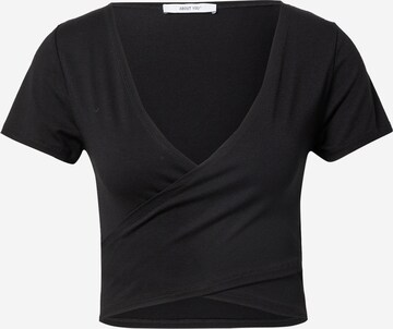 ABOUT YOU Shirts 'Liliana' i sort: forside