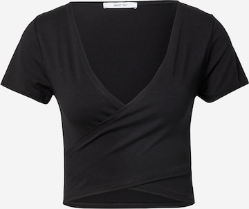 ABOUT YOU Shirt 'Liliana' in Schwarz: predná strana