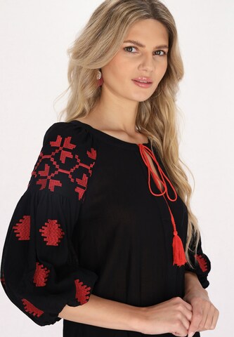 usha FESTIVAL Blouse in Black
