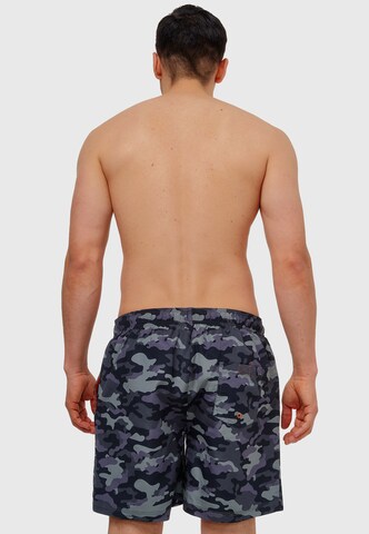Shorts de bain INDICODE JEANS en gris