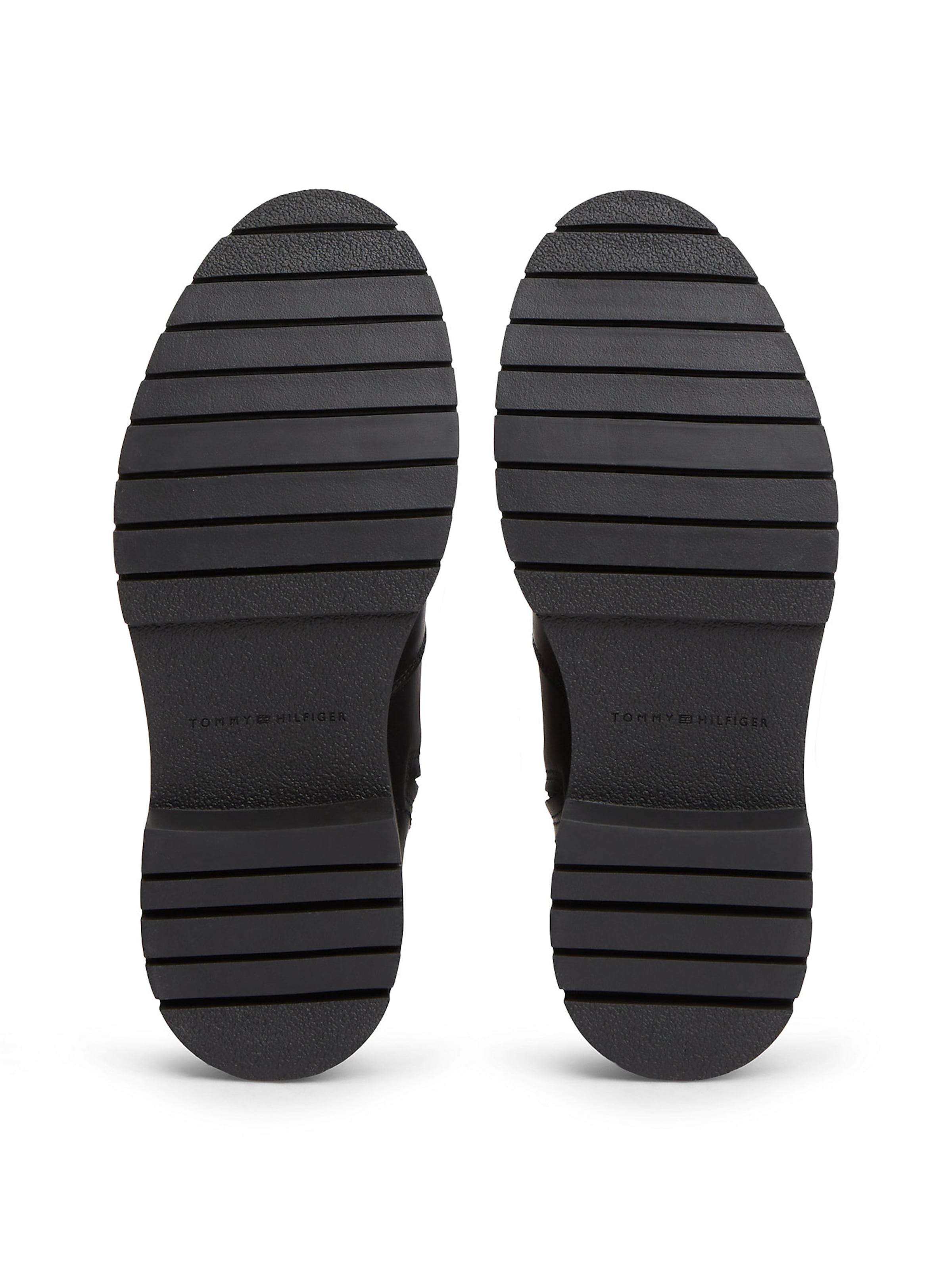 TOMMY HILFIGER Schnürboots in Schwarz