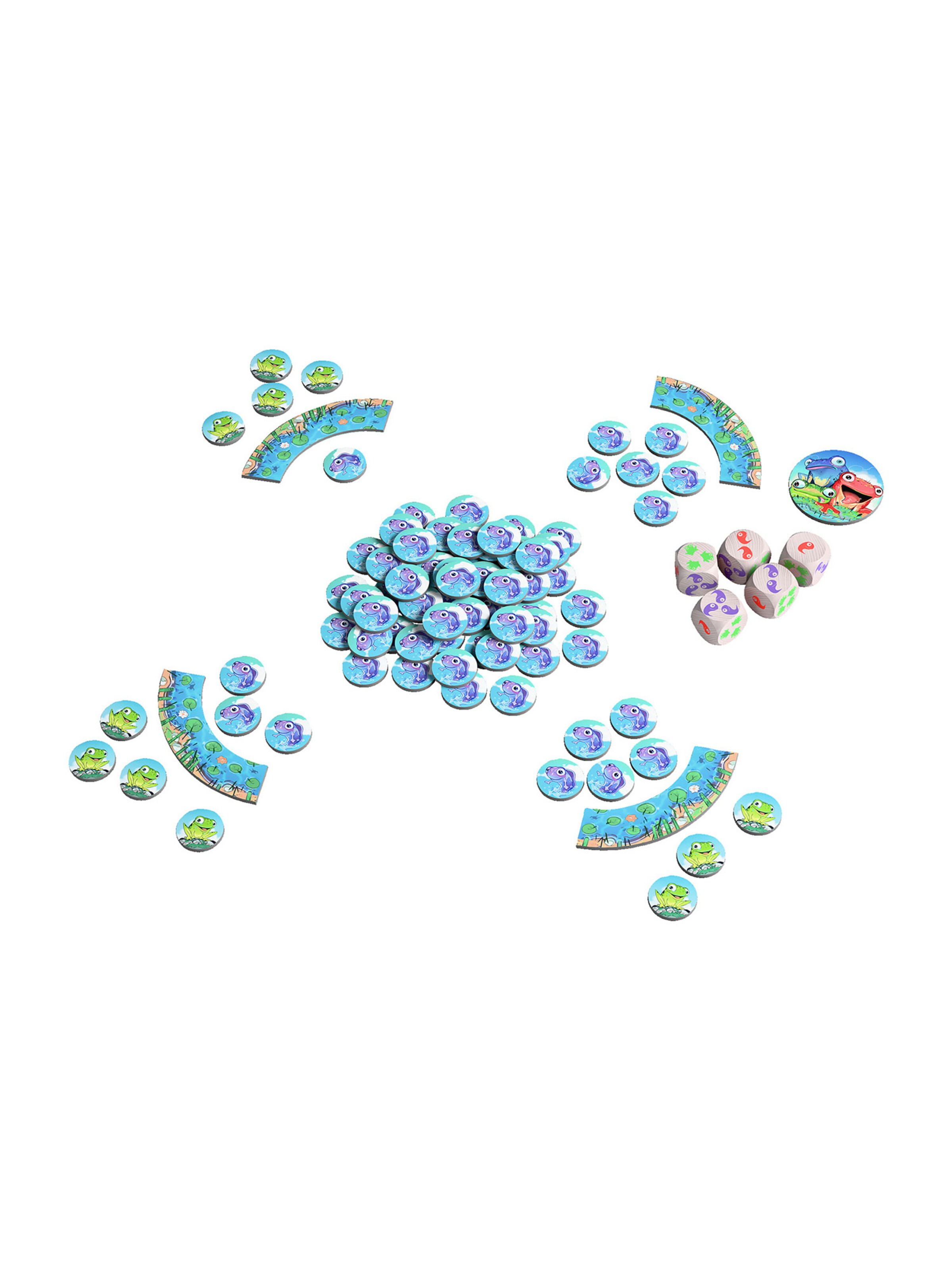 HABA Spel ' Froggos ' in Gemengde kleuren