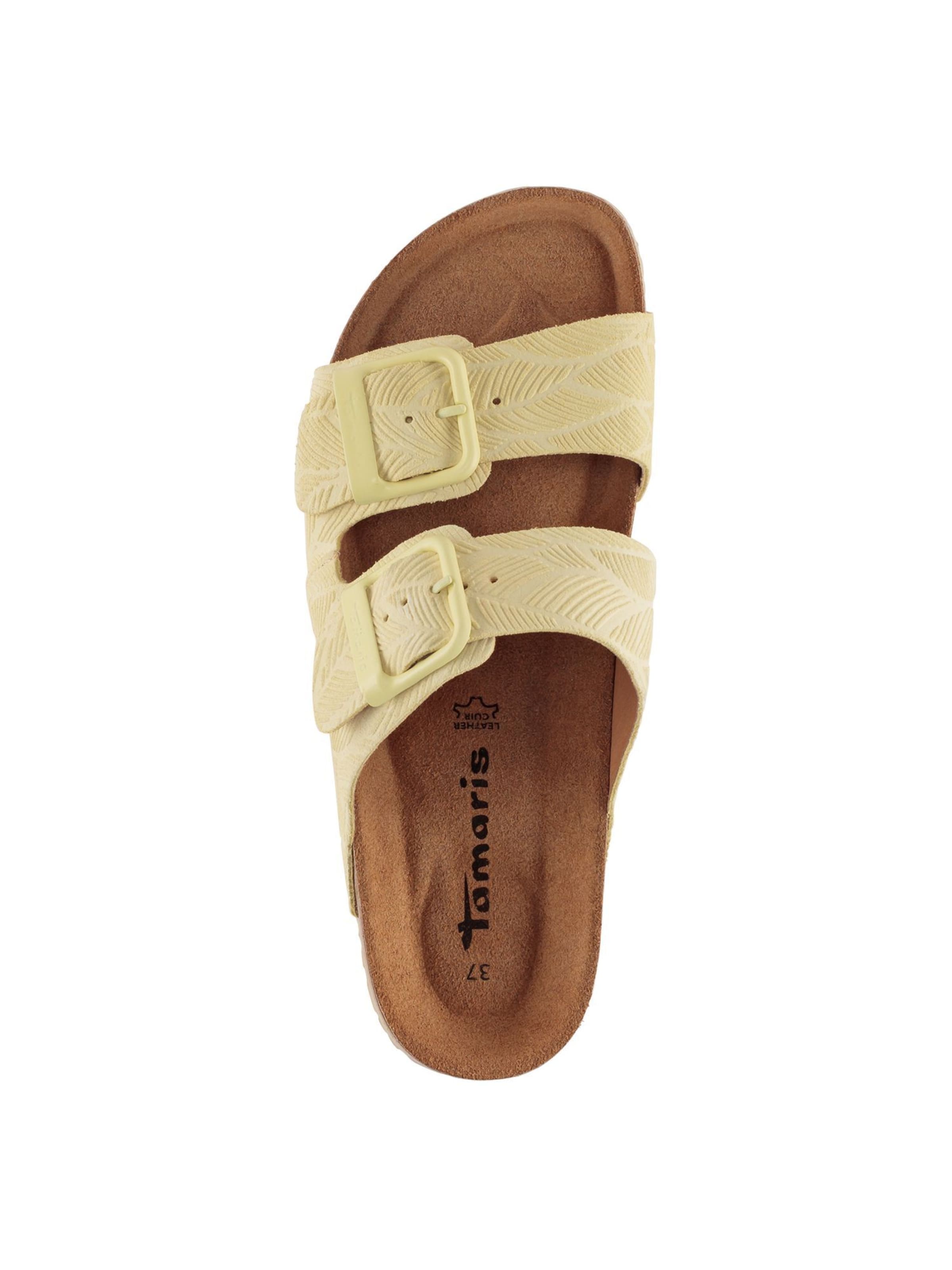 Mule Tamaris en jaune