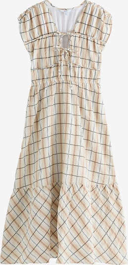 Next Vestido de verano en beige / camelo / negro / blanco, Vista del producto