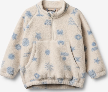 Giacca di pile di WHEAT in bianco: frontale