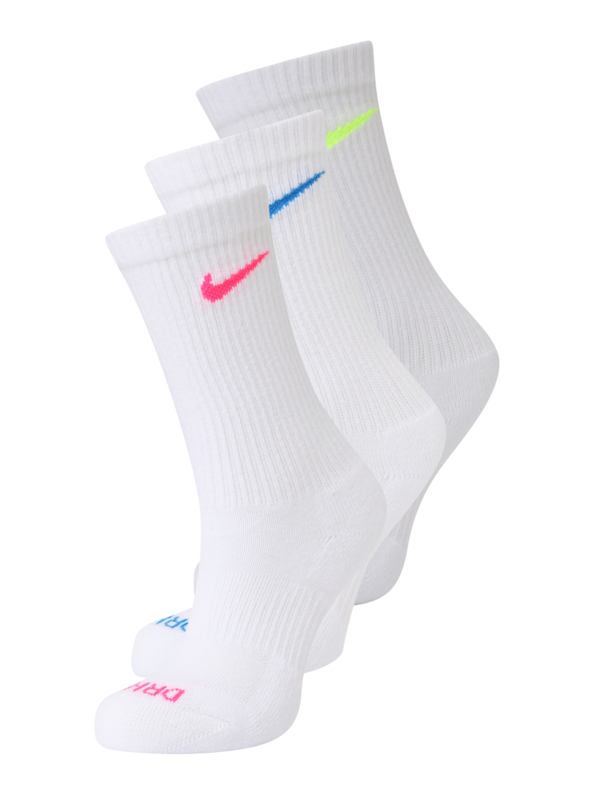 Nike Sportswear Sportsocken 'Everyday' in Weiß: Vorderseite